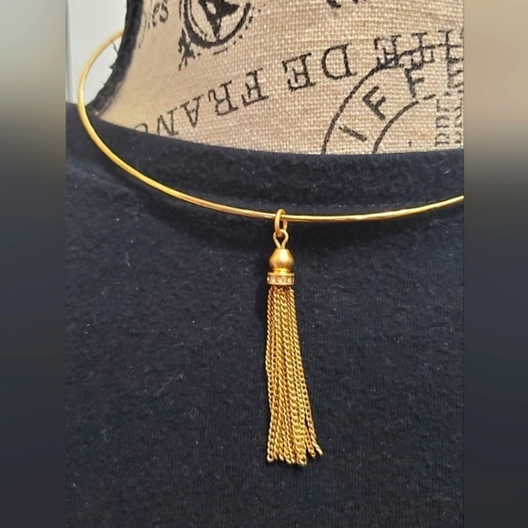 Stella & dot Gold-tone Cord Necklace 🌴 - Picture 2 of 4